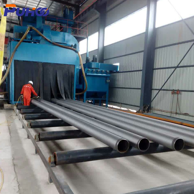 Auto Steel Tube Roller Conveyor Shot жардыруу машина