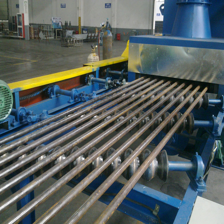 I Beam жана Plate Conveyor түрү Shot жардыруучу машина